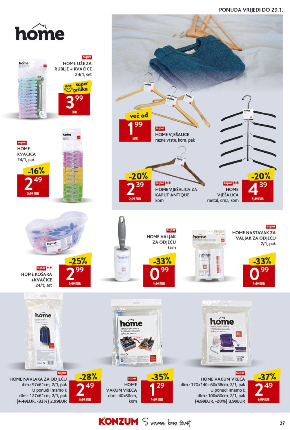 Konzum katalog Akcija 16.01.-22.01.2025.