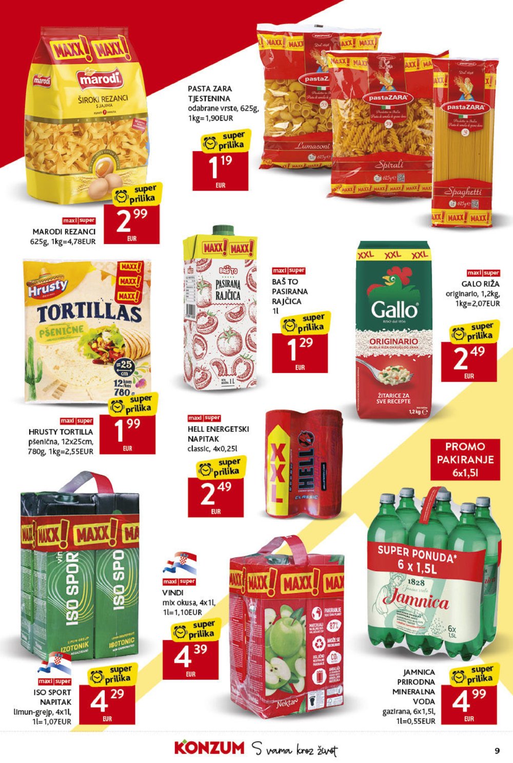 Konzum katalog Akcija 16.01.-22.01.2025.