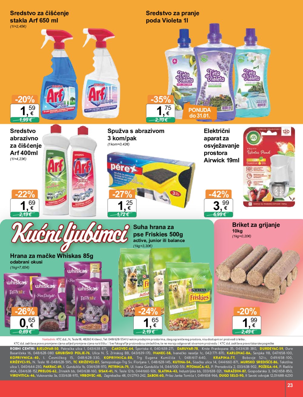 KTC katalog Akcija 16.01.-22.01.2025.