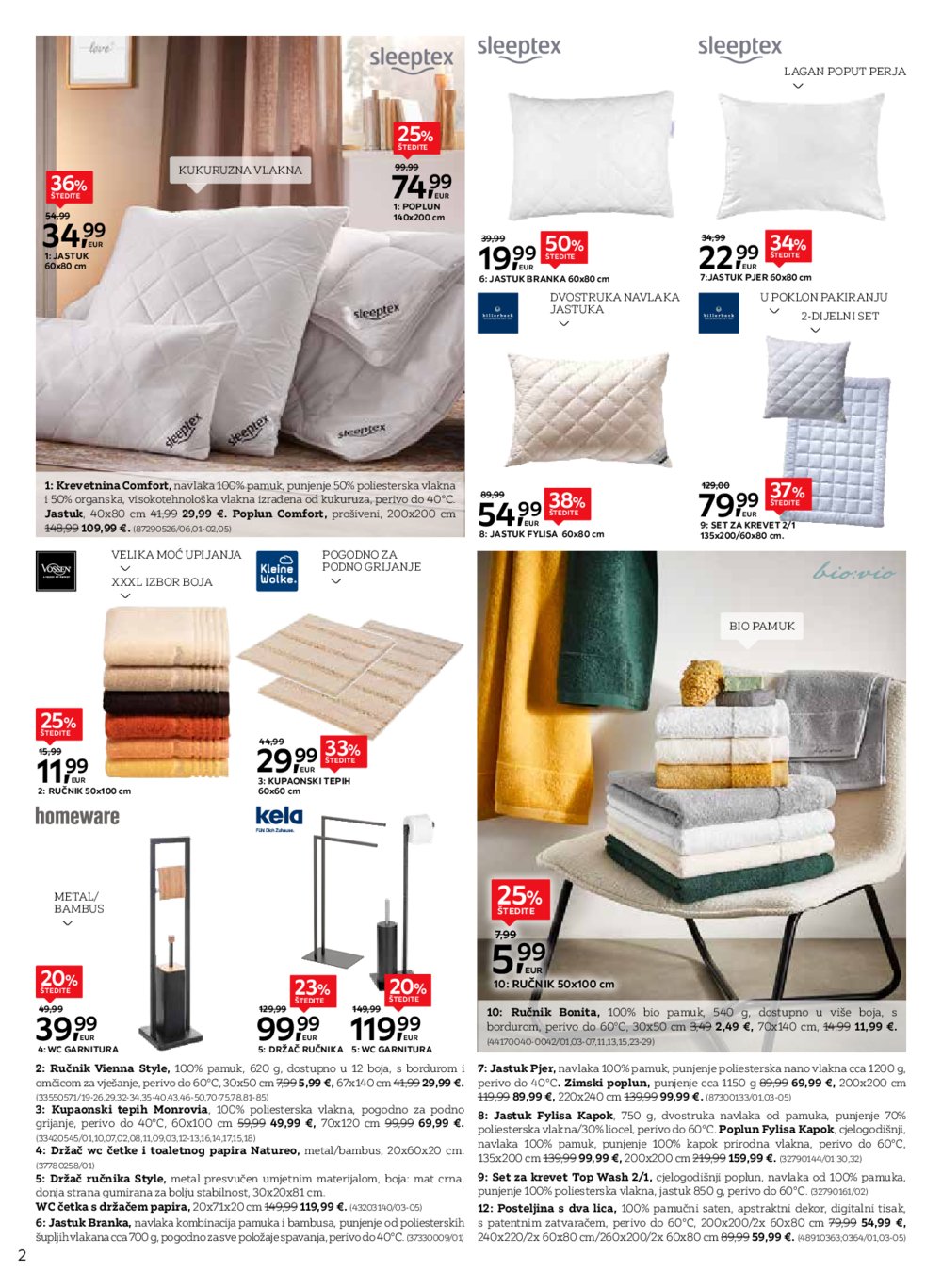 Lesnina katalog Zagrljaj topline 07.01.-23.01.2025.