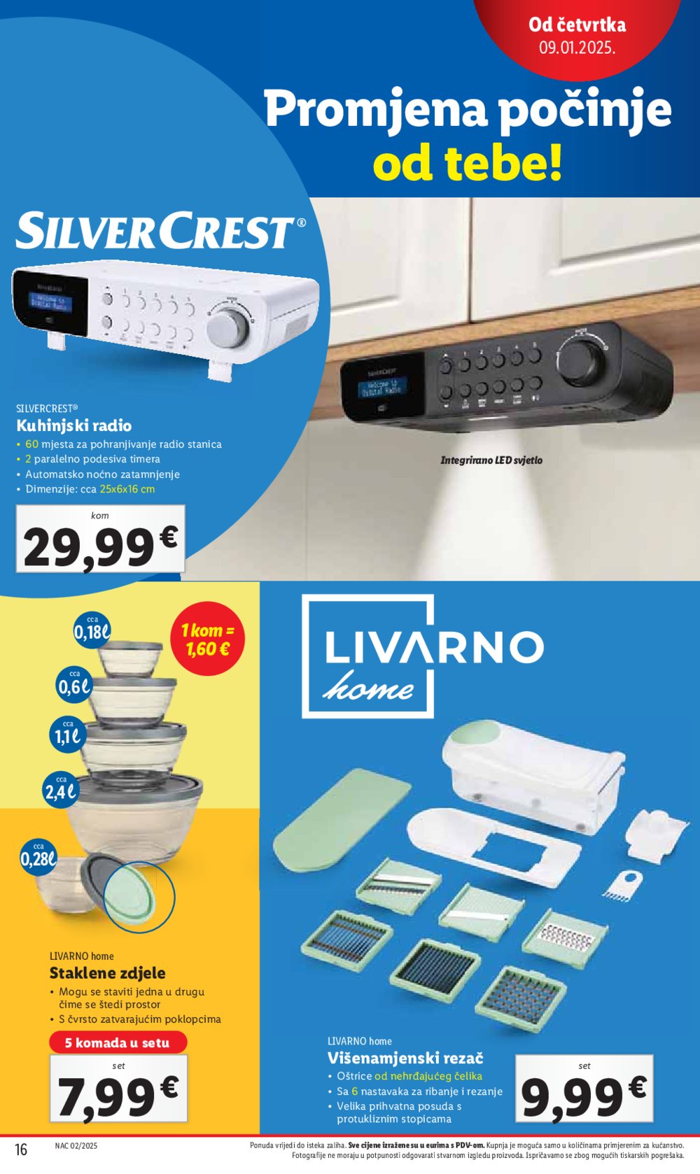 Lidl katalog Super ponuda od četvrtka 09.01.-11.01.2025.