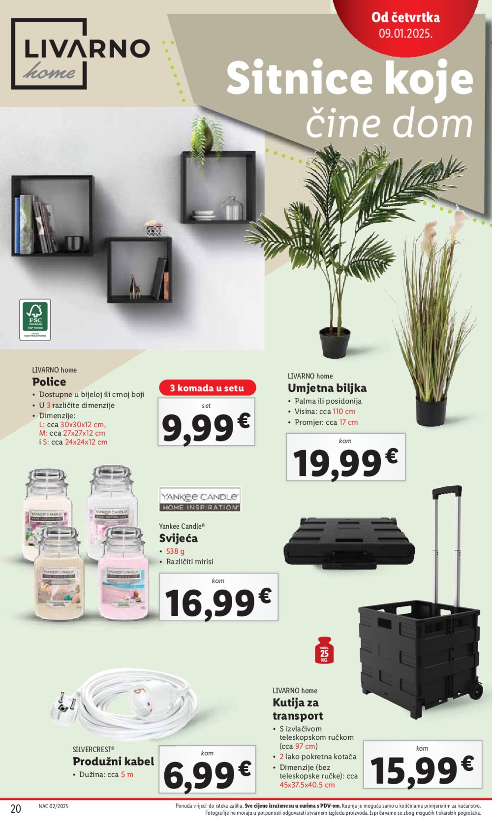 Lidl katalog Super ponuda od četvrtka 09.01.-11.01.2025.