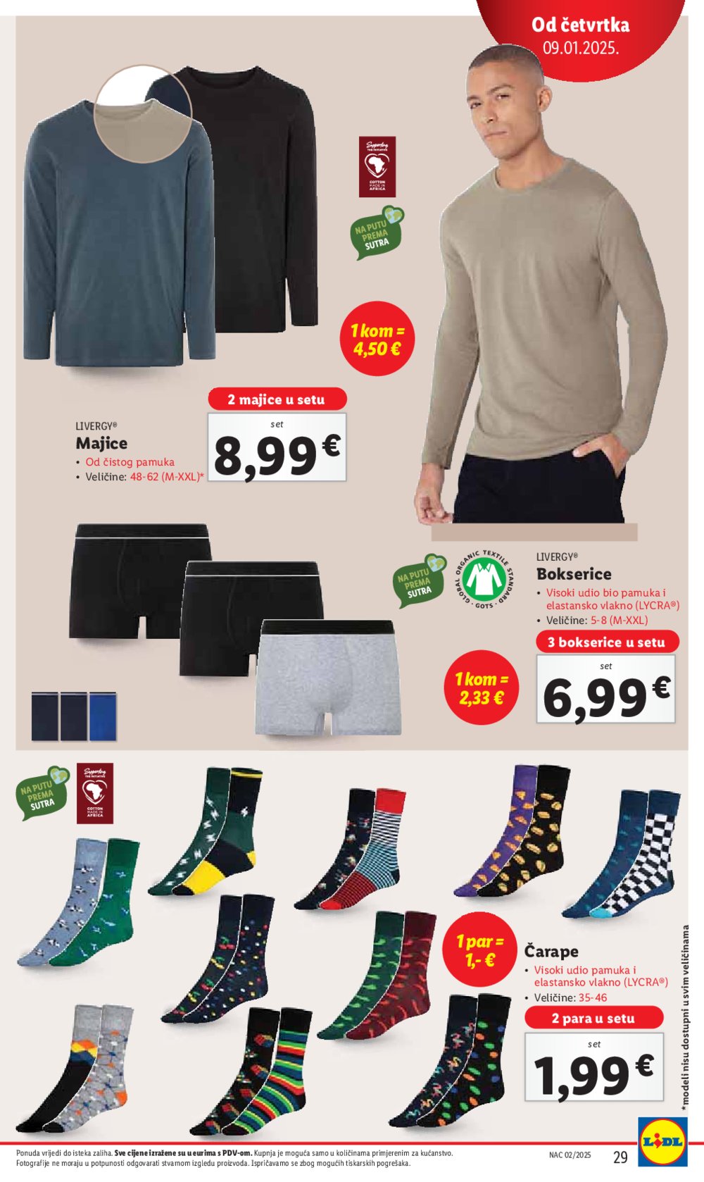 Lidl katalog Super ponuda od četvrtka 09.01.-11.01.2025.