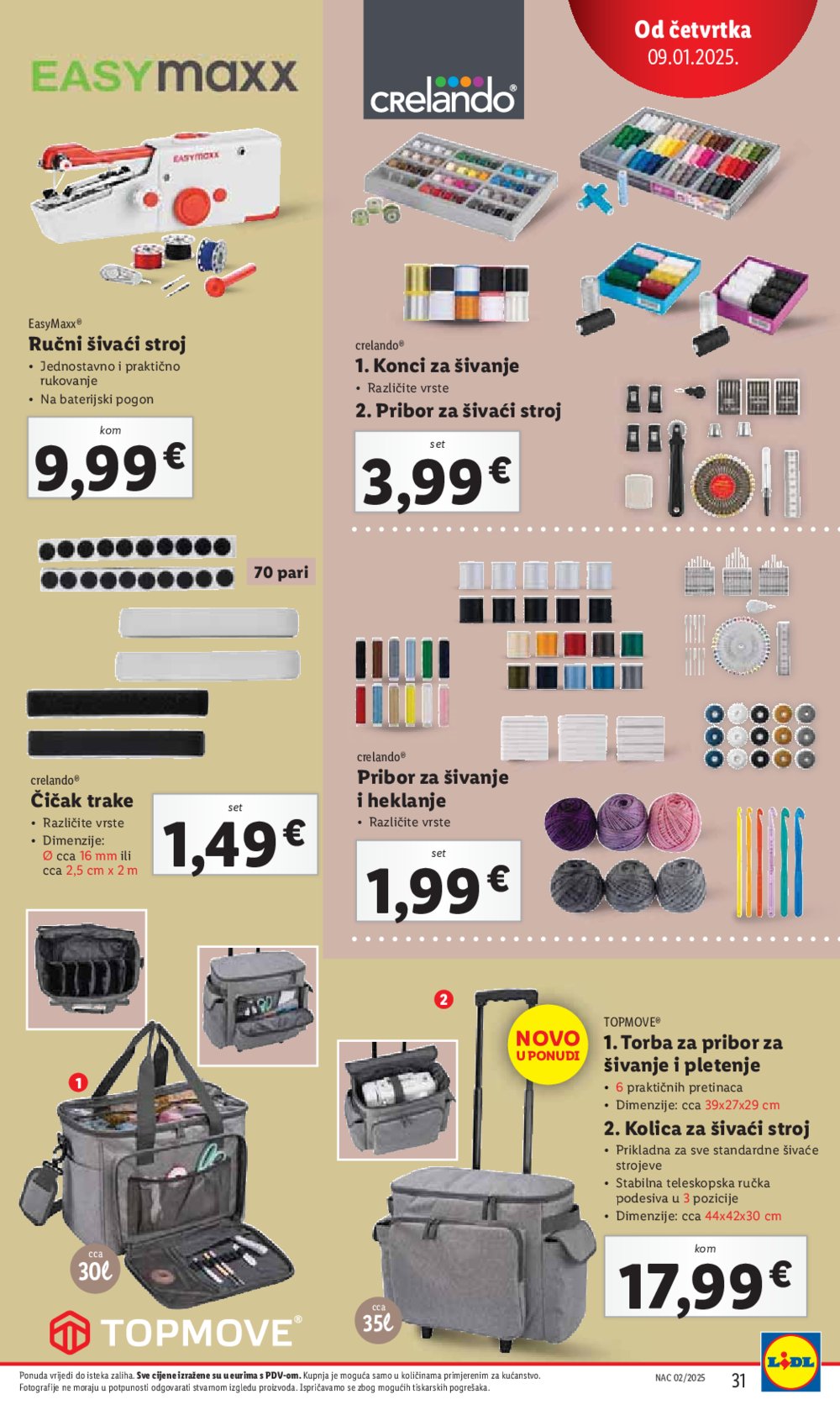 Lidl katalog Super ponuda od četvrtka 09.01.-11.01.2025.