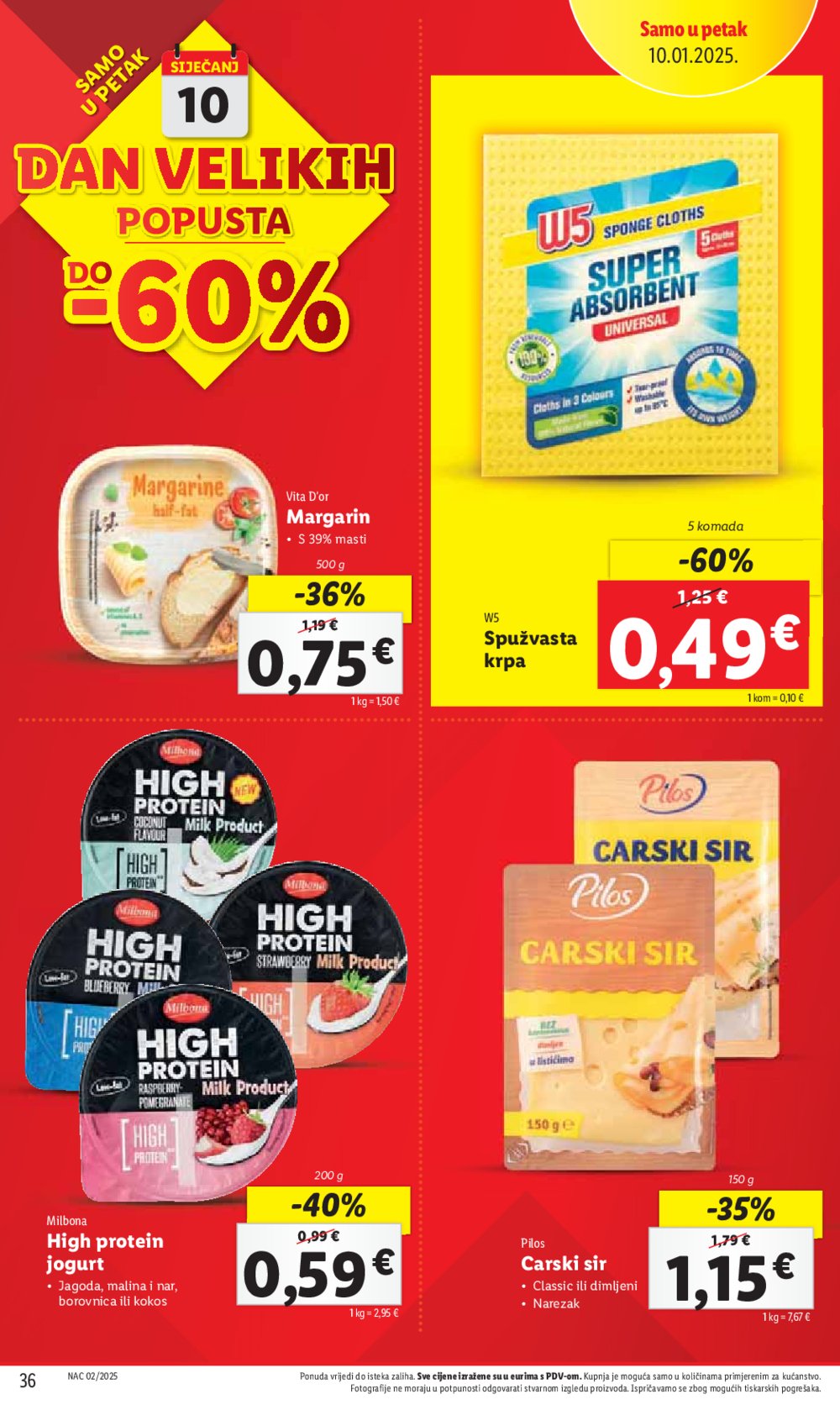 Lidl katalog Super ponuda od četvrtka 09.01.-11.01.2025.