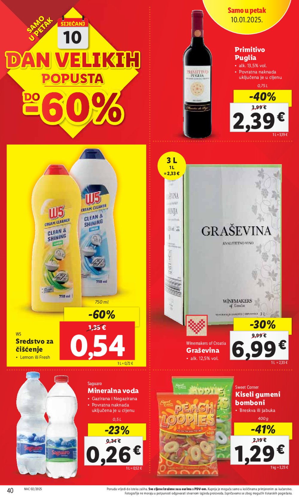 Lidl katalog Super ponuda od četvrtka 09.01.-11.01.2025.