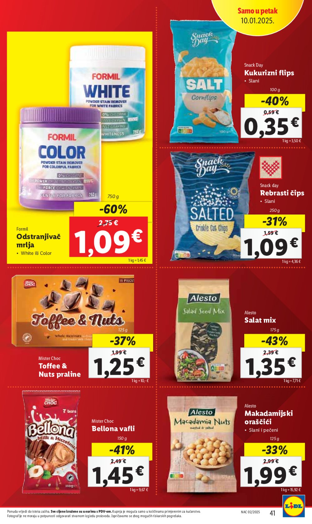 Lidl katalog Super ponuda od četvrtka 09.01.-11.01.2025.