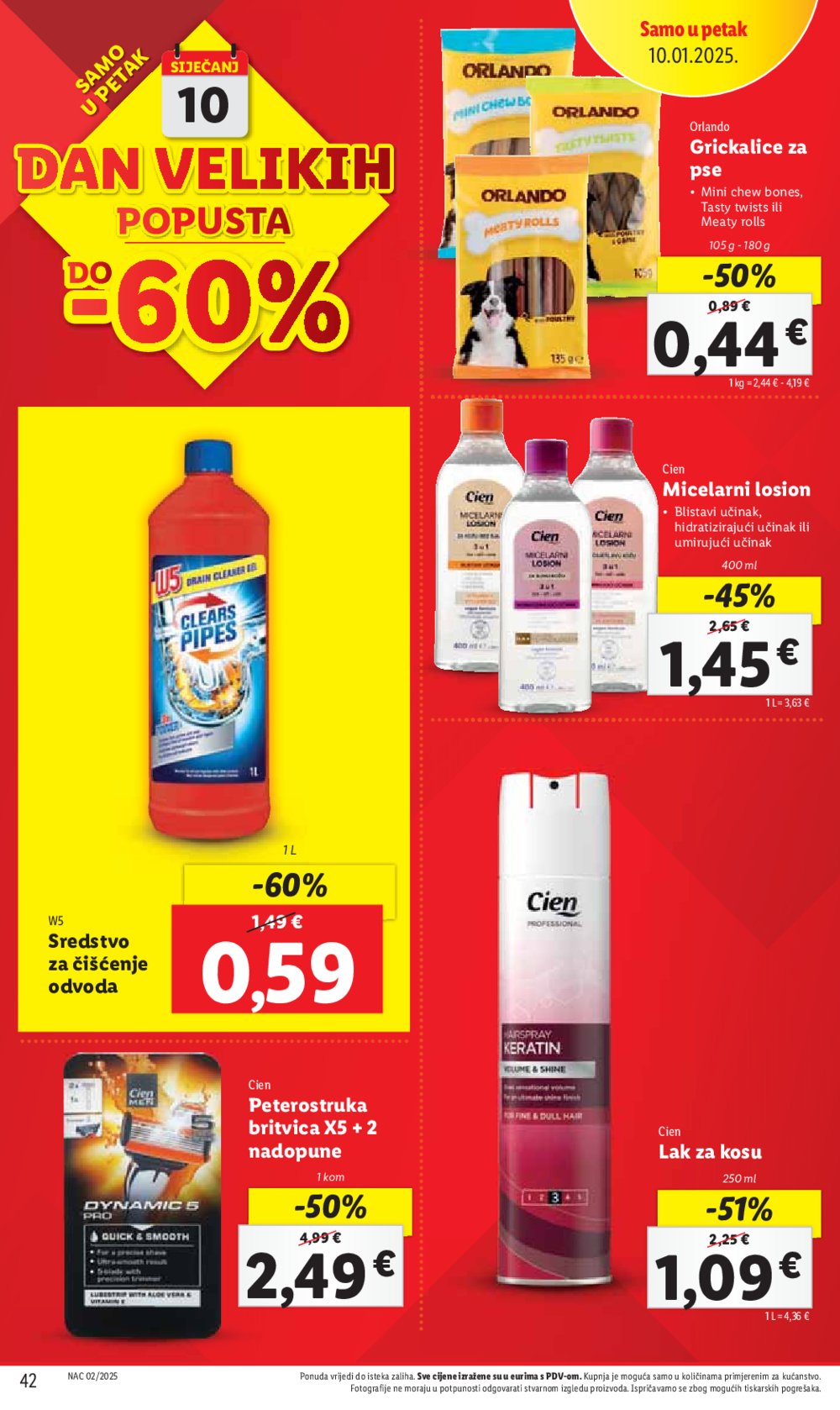 Lidl katalog Super ponuda od četvrtka 09.01.-11.01.2025.