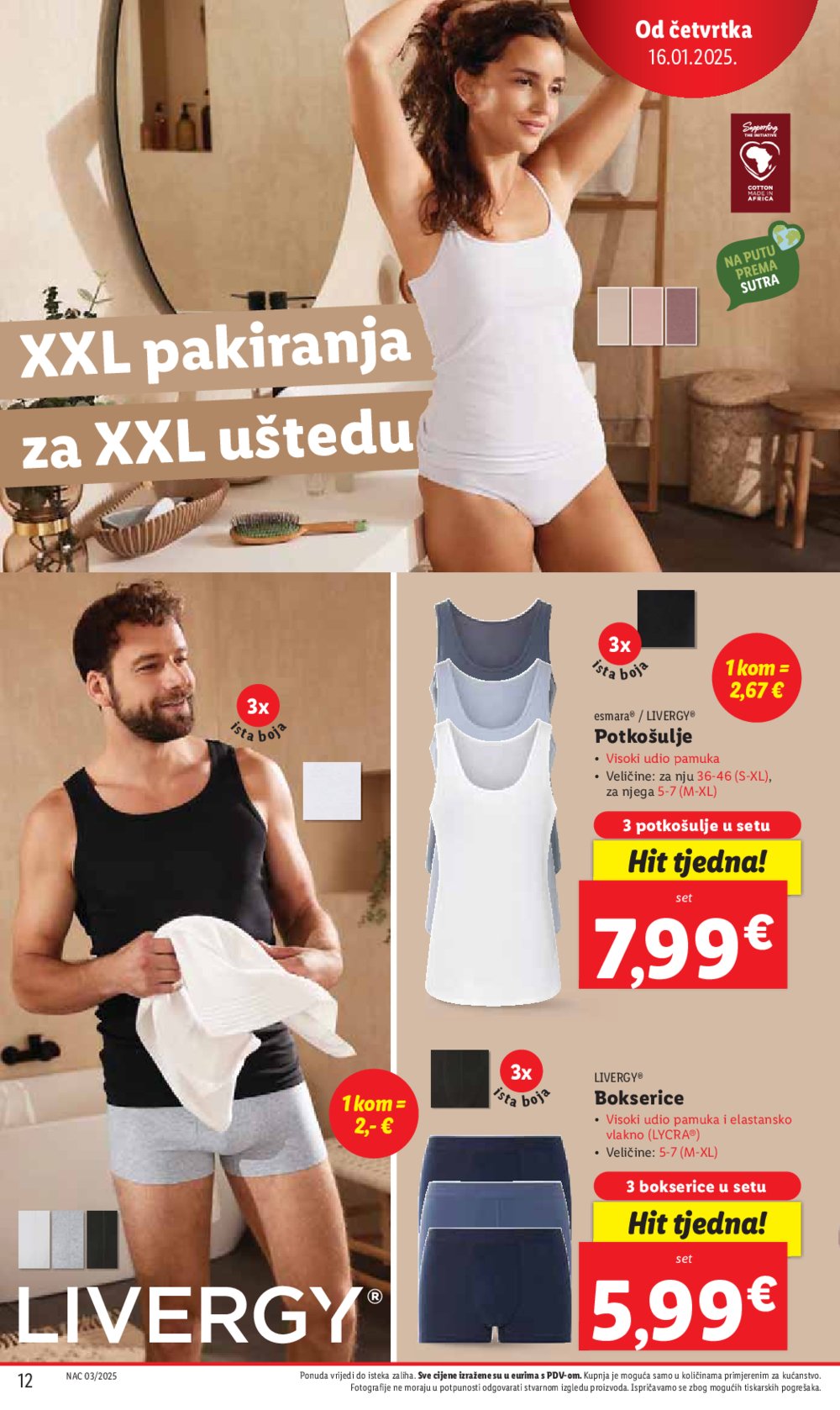 Lidl katalog Super ponuda od četvrtka 16.01.-18.01.2025.