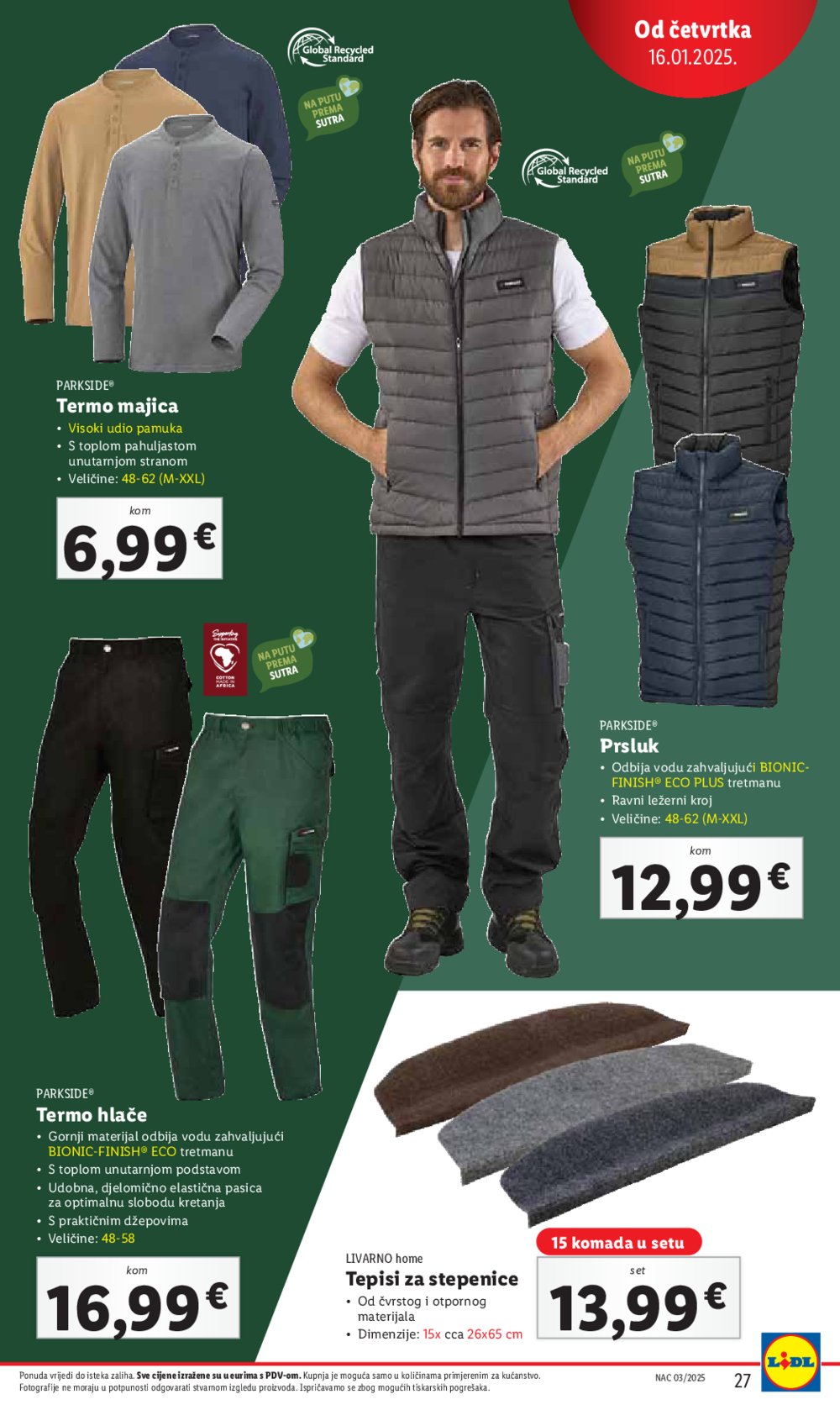 Lidl katalog Super ponuda od četvrtka 16.01.-18.01.2025.