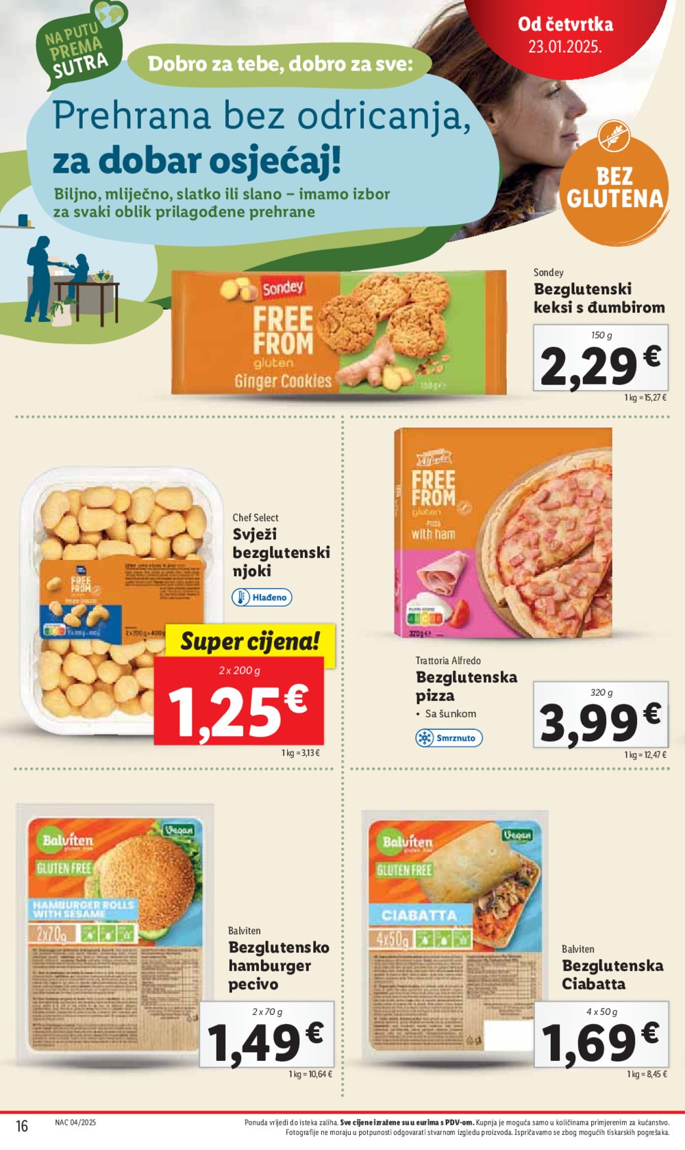 Lidl katalog Super ponuda od četvrtka 23.01.-25.01.2025.