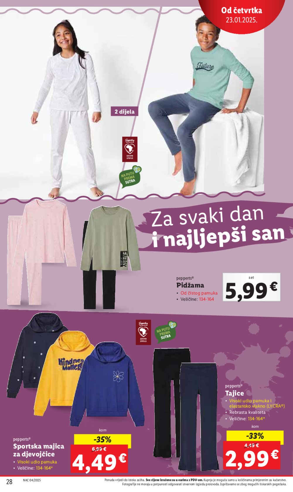 Lidl katalog Super ponuda od četvrtka 23.01.-25.01.2025.