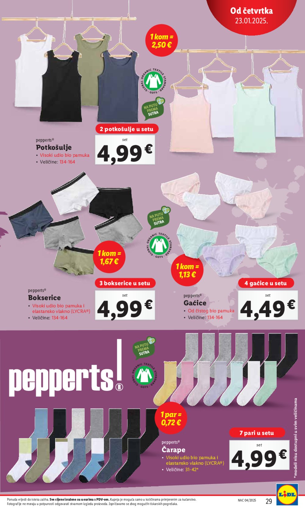 Lidl katalog Super ponuda od četvrtka 23.01.-25.01.2025.