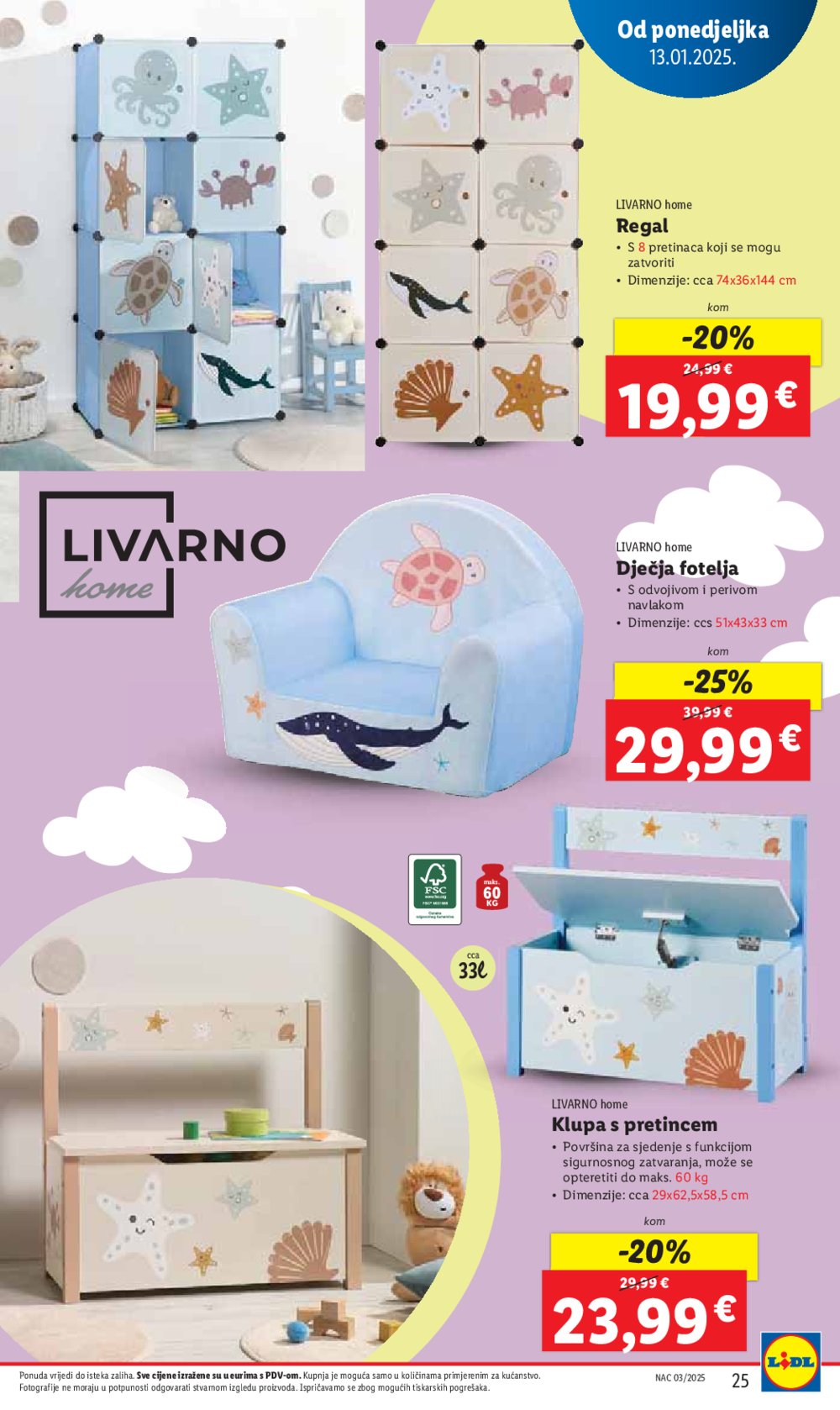 Lidl katalog Super ponuda od ponedjeljka 13.01.-18.01.2025.