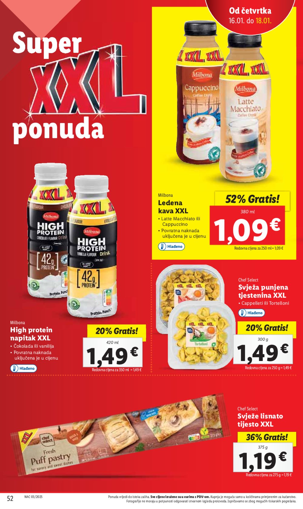 Lidl katalog Super ponuda od ponedjeljka 13.01.-18.01.2025.