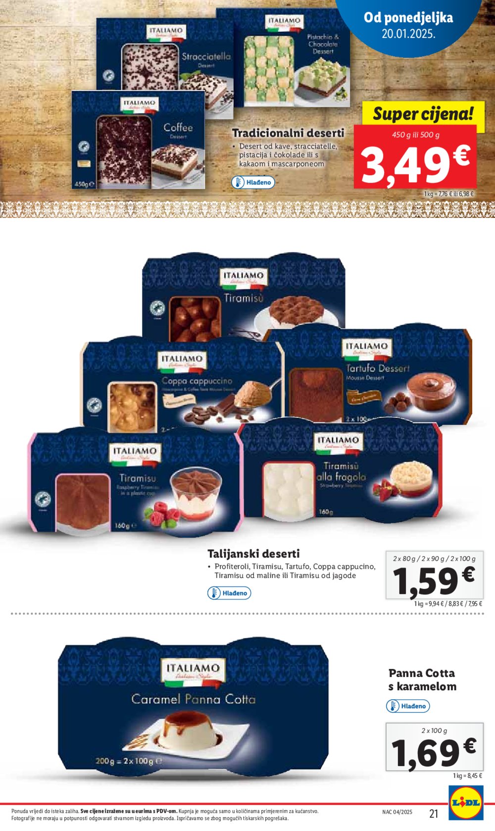 Lidl katalog Super ponuda od ponedjeljka 20.01.-25.01.2025.