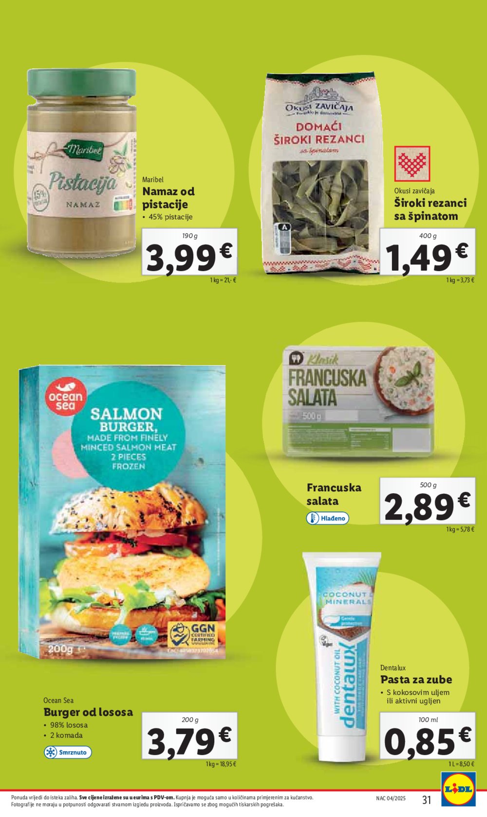 Lidl katalog Super ponuda od ponedjeljka 20.01.-25.01.2025.