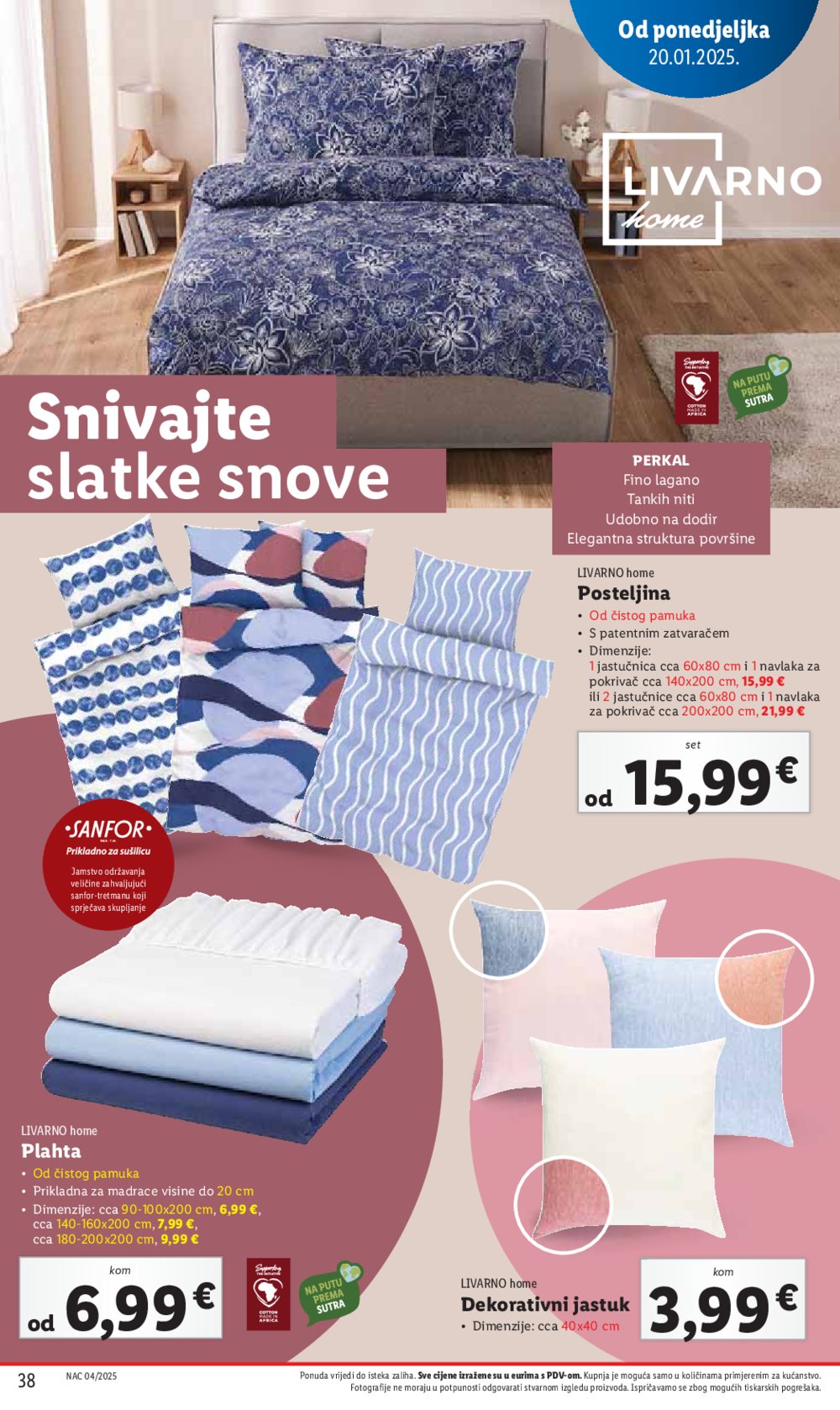 Lidl katalog Super ponuda od ponedjeljka 20.01.-25.01.2025.