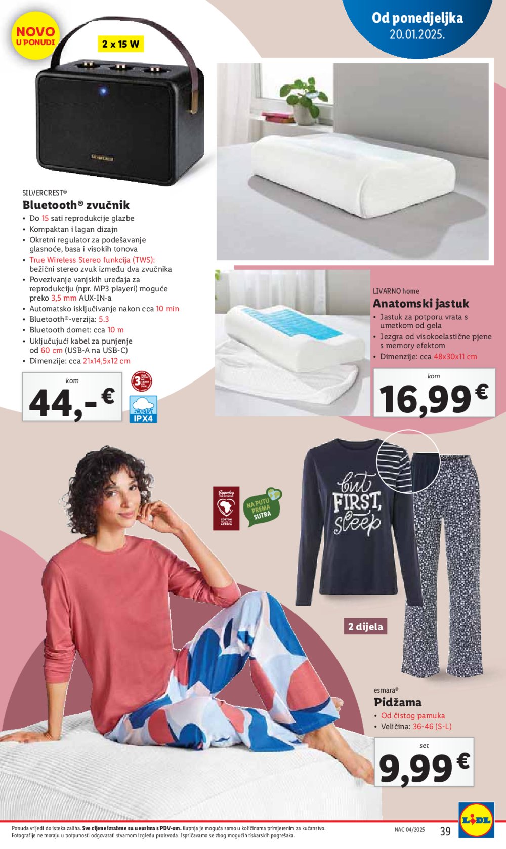 Lidl katalog Super ponuda od ponedjeljka 20.01.-25.01.2025.