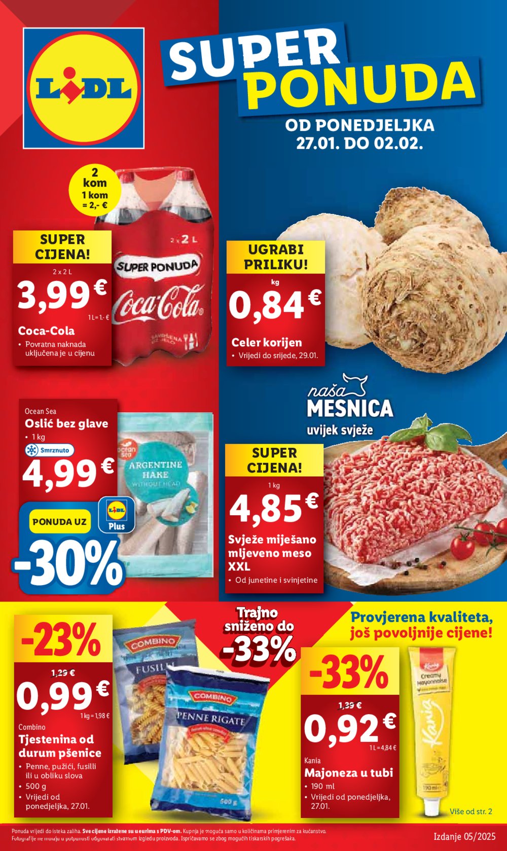 Lidl katalog Super ponuda od ponedjeljka 27.01.-02.02.2025.