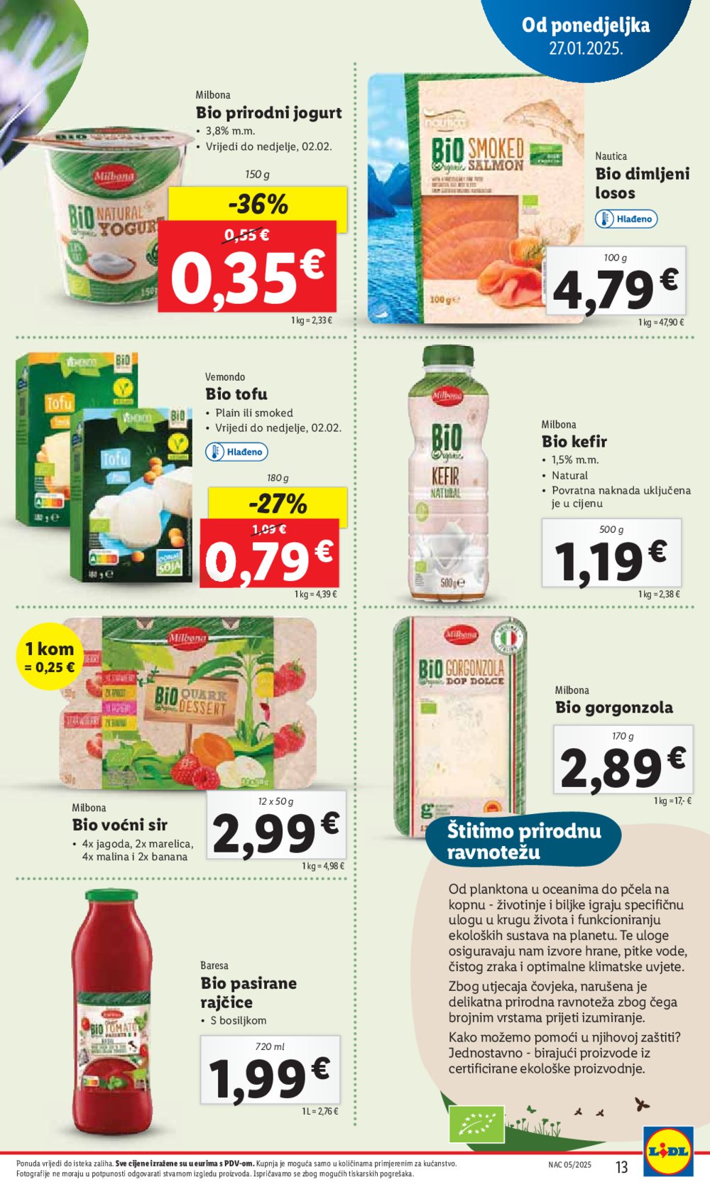 Lidl katalog Super ponuda od ponedjeljka 27.01.-02.02.2025.