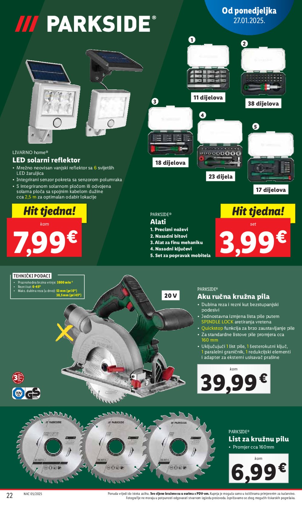 Lidl katalog Super ponuda od ponedjeljka 27.01.-02.02.2025.