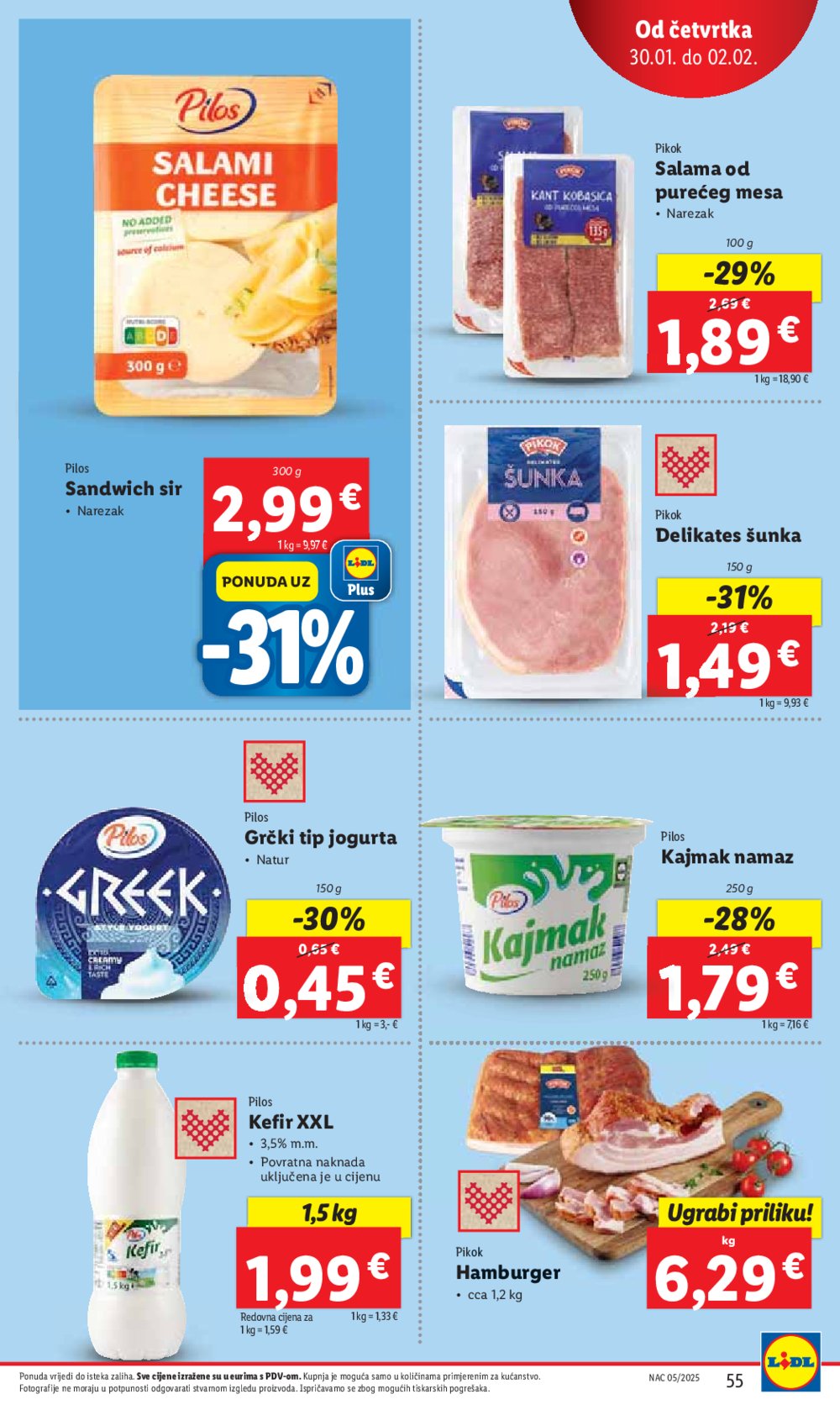 Lidl katalog Super ponuda od ponedjeljka 27.01.-02.02.2025.