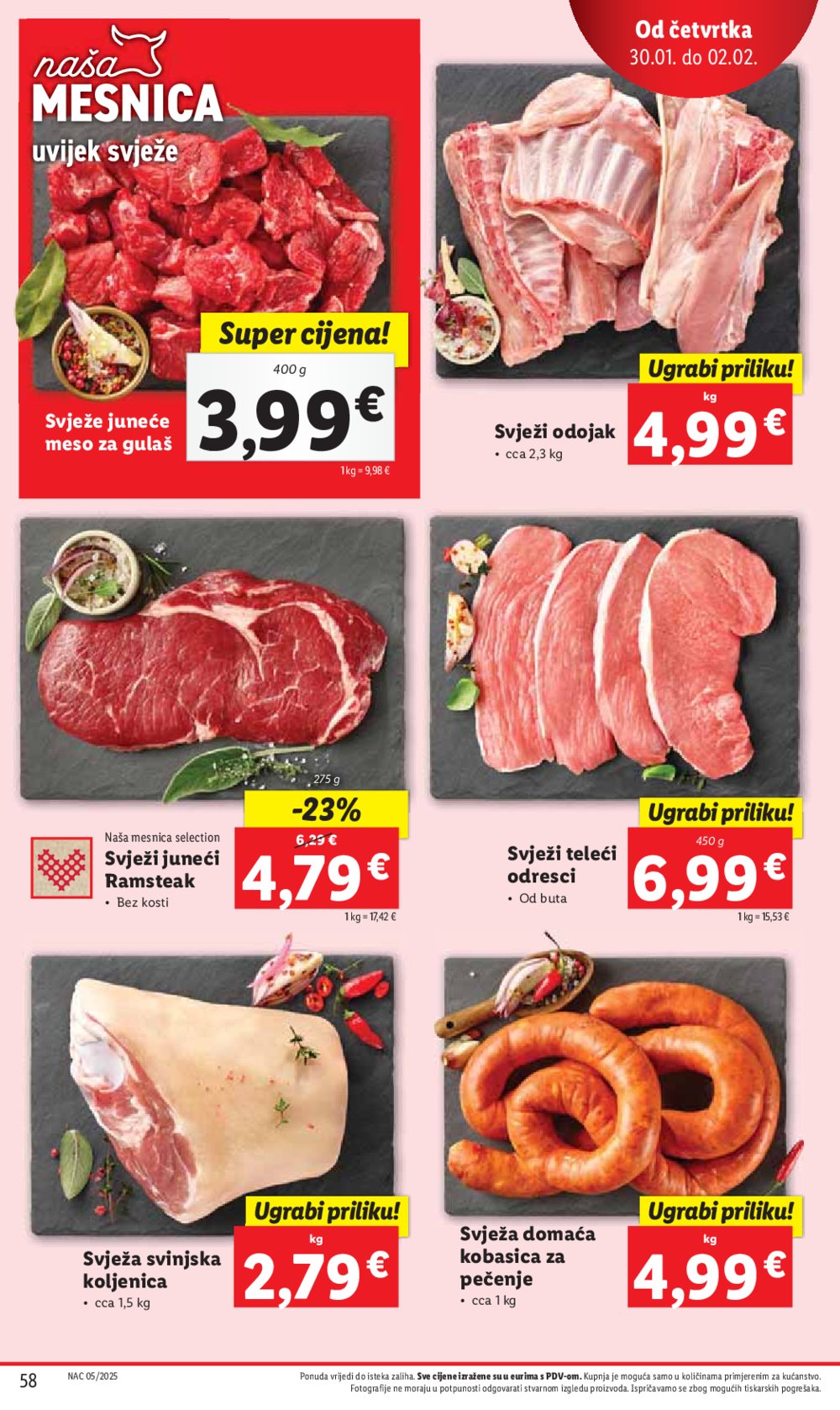 Lidl katalog Super ponuda od ponedjeljka 27.01.-02.02.2025.