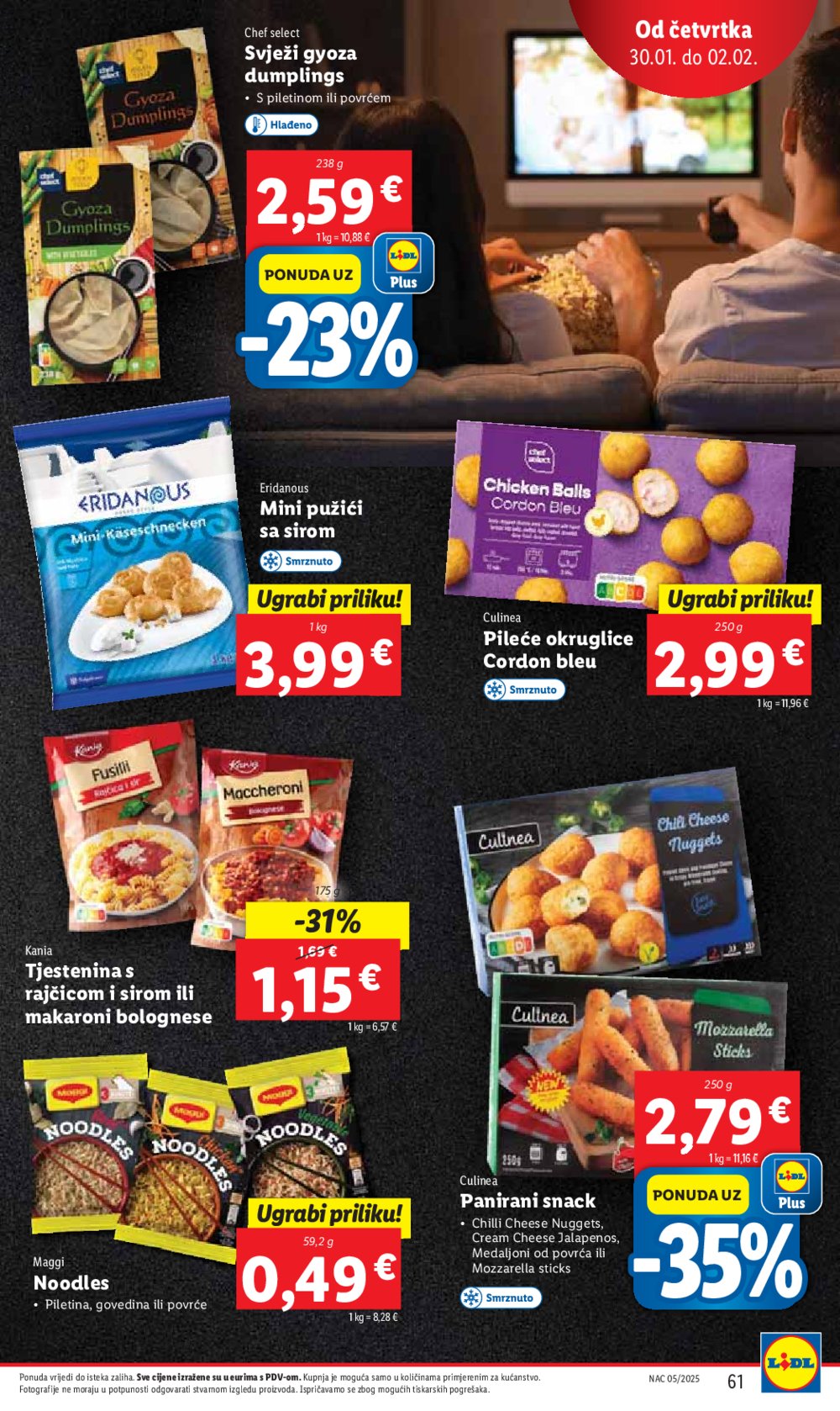 Lidl katalog Super ponuda od ponedjeljka 27.01.-02.02.2025.