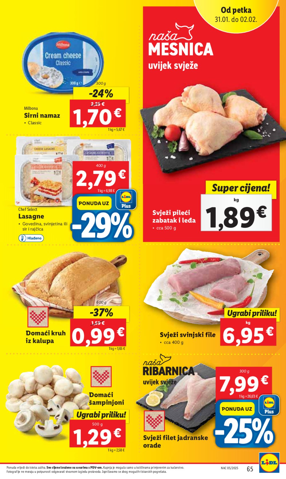 Lidl katalog Super ponuda od ponedjeljka 27.01.-02.02.2025.