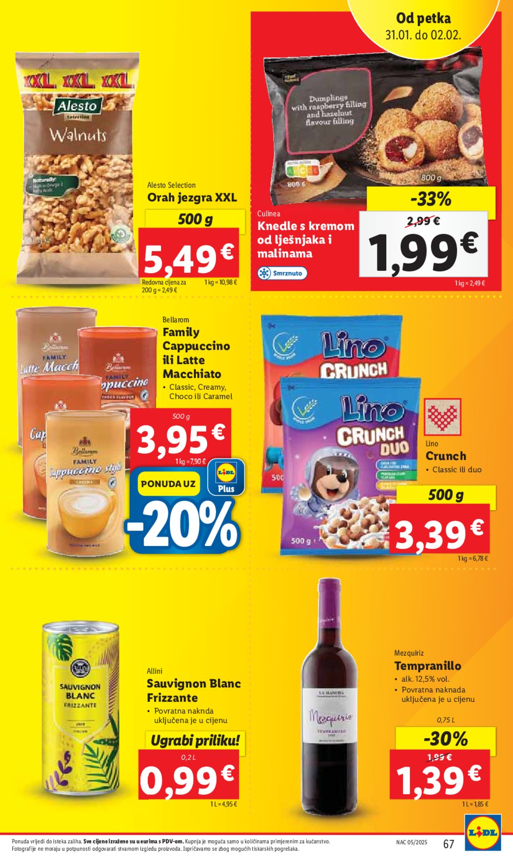 Lidl katalog Super ponuda od ponedjeljka 27.01.-02.02.2025.