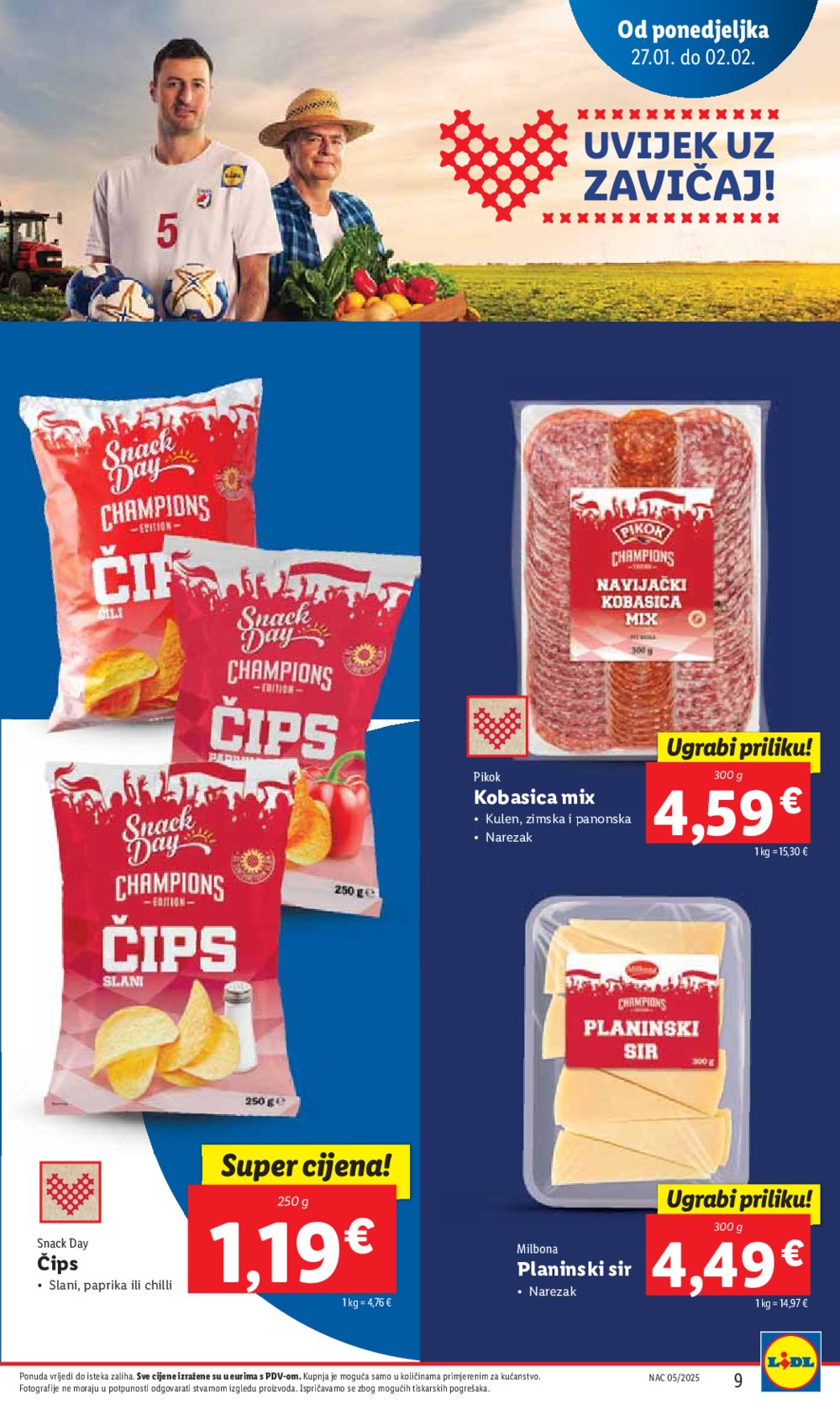 Lidl katalog Super ponuda od ponedjeljka 27.01.-02.02.2025.