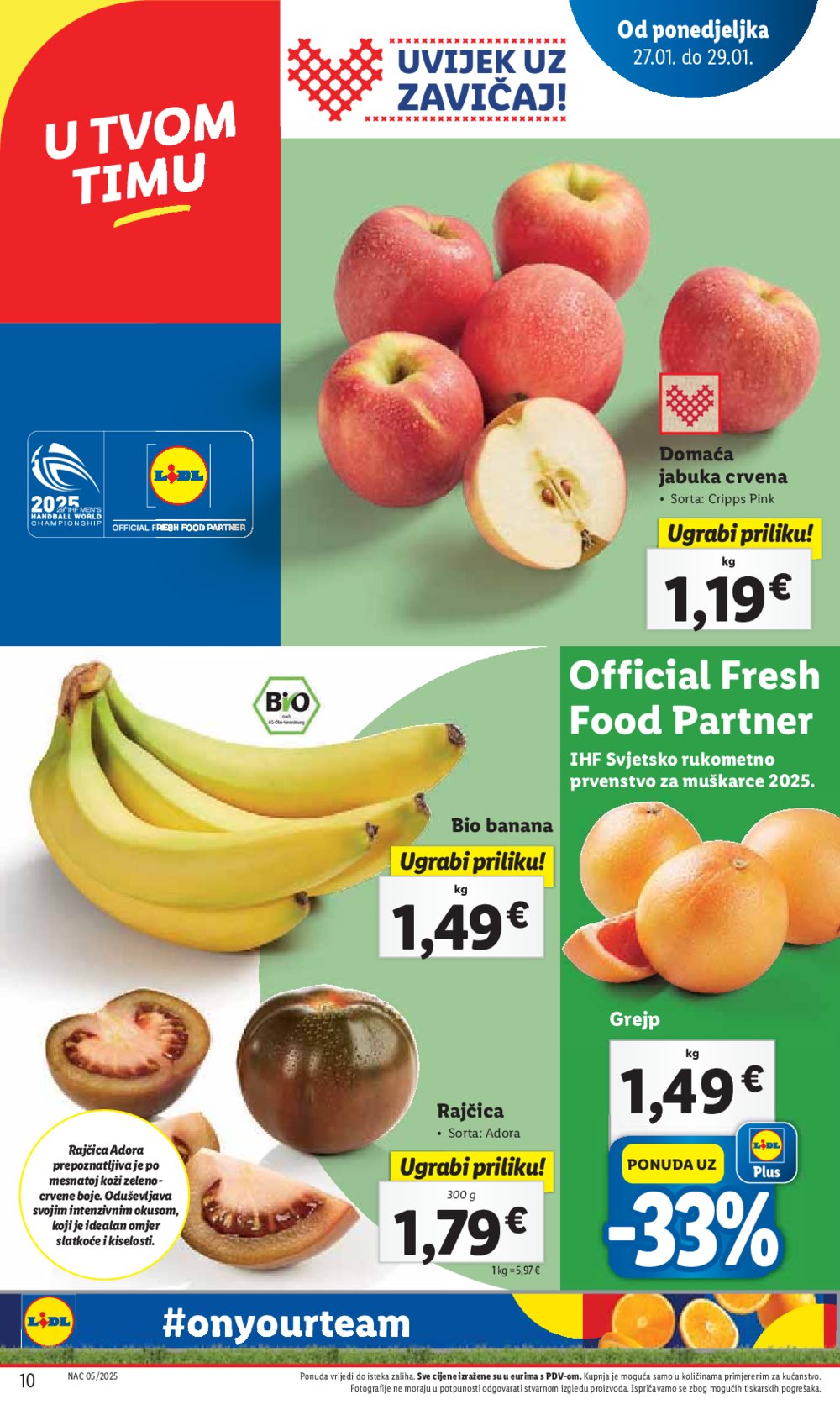 Lidl katalog Super ponuda od ponedjeljka 27.01.-02.02.2025.