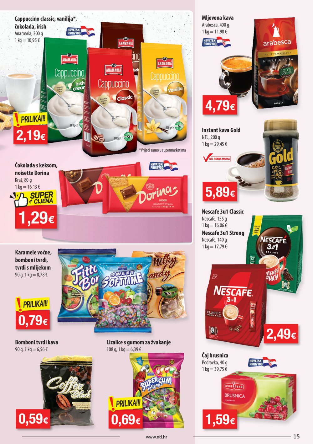 NTL Katalog Akcija 15.01.-21.01.2025. Sjever 