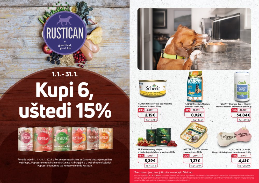 Pet Centar katalog Siječanj 09.01.-31.01.2025.