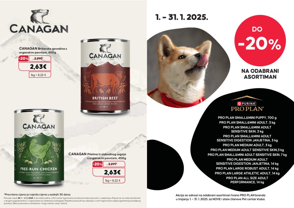 Pet Centar katalog Siječanj 09.01.-31.01.2025.