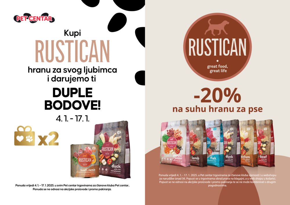 Pet Centar katalog Siječanj 09.01.-31.01.2025.