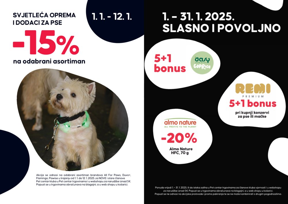 Pet Centar katalog Siječanj 09.01.-31.01.2025.