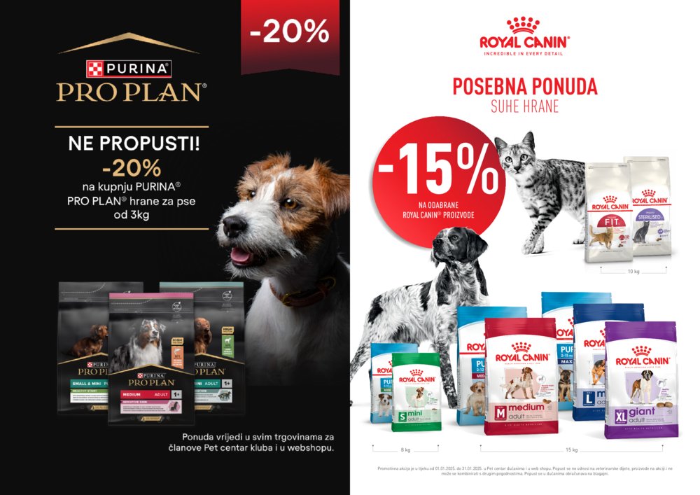 Pet Centar katalog Siječanj 09.01.-31.01.2025.