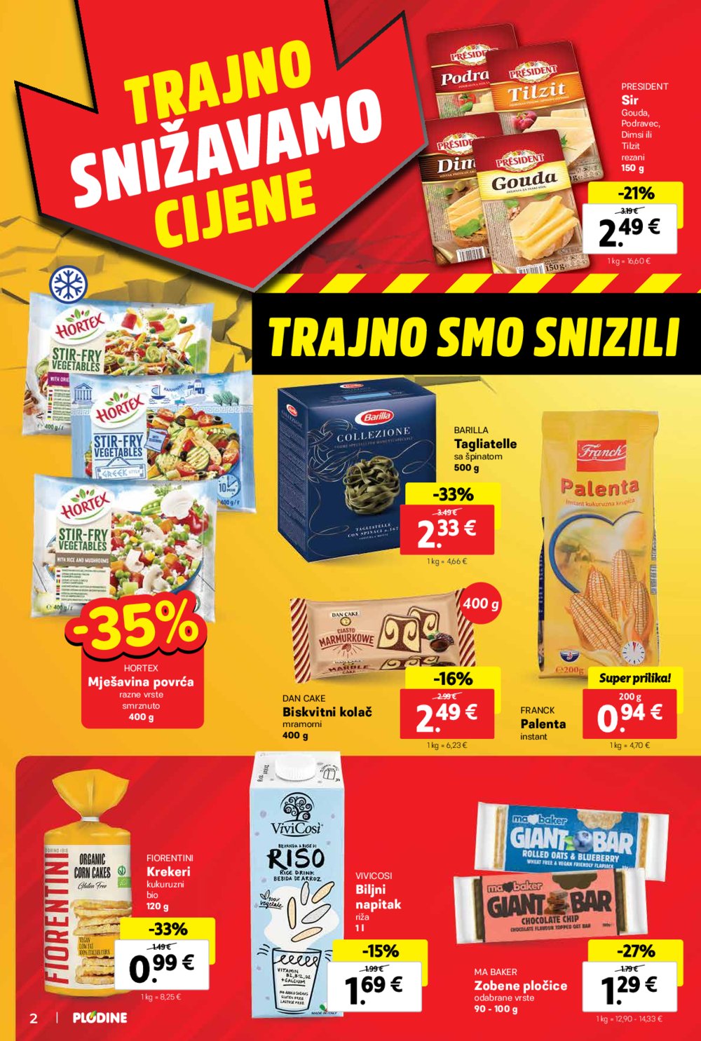 Plodine katalog Akcija 22.01.-28.01.2025.