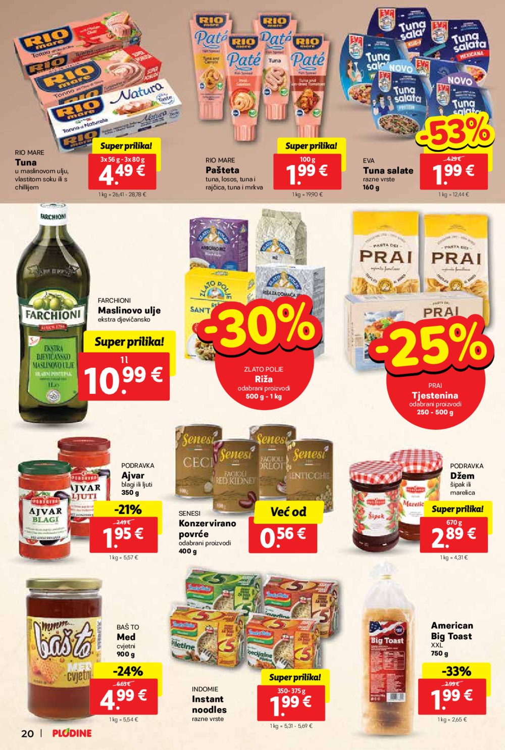 Plodine katalog Akcija 15.01.-21.01.2025.