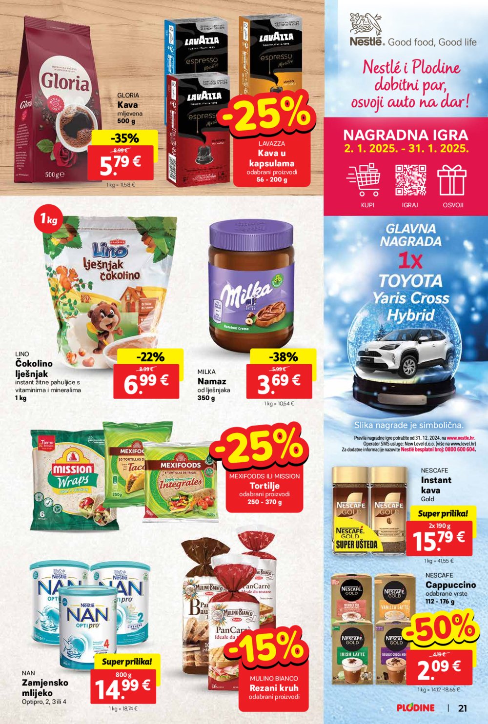 Plodine katalog Akcija 22.01.-28.01.2025.