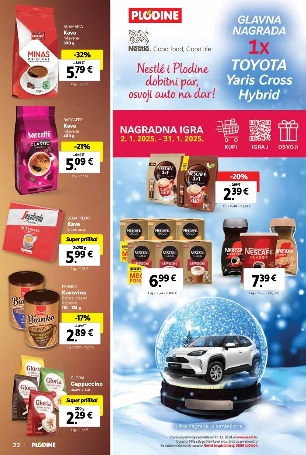 Plodine katalog Akcija 15.01.-21.01.2025.