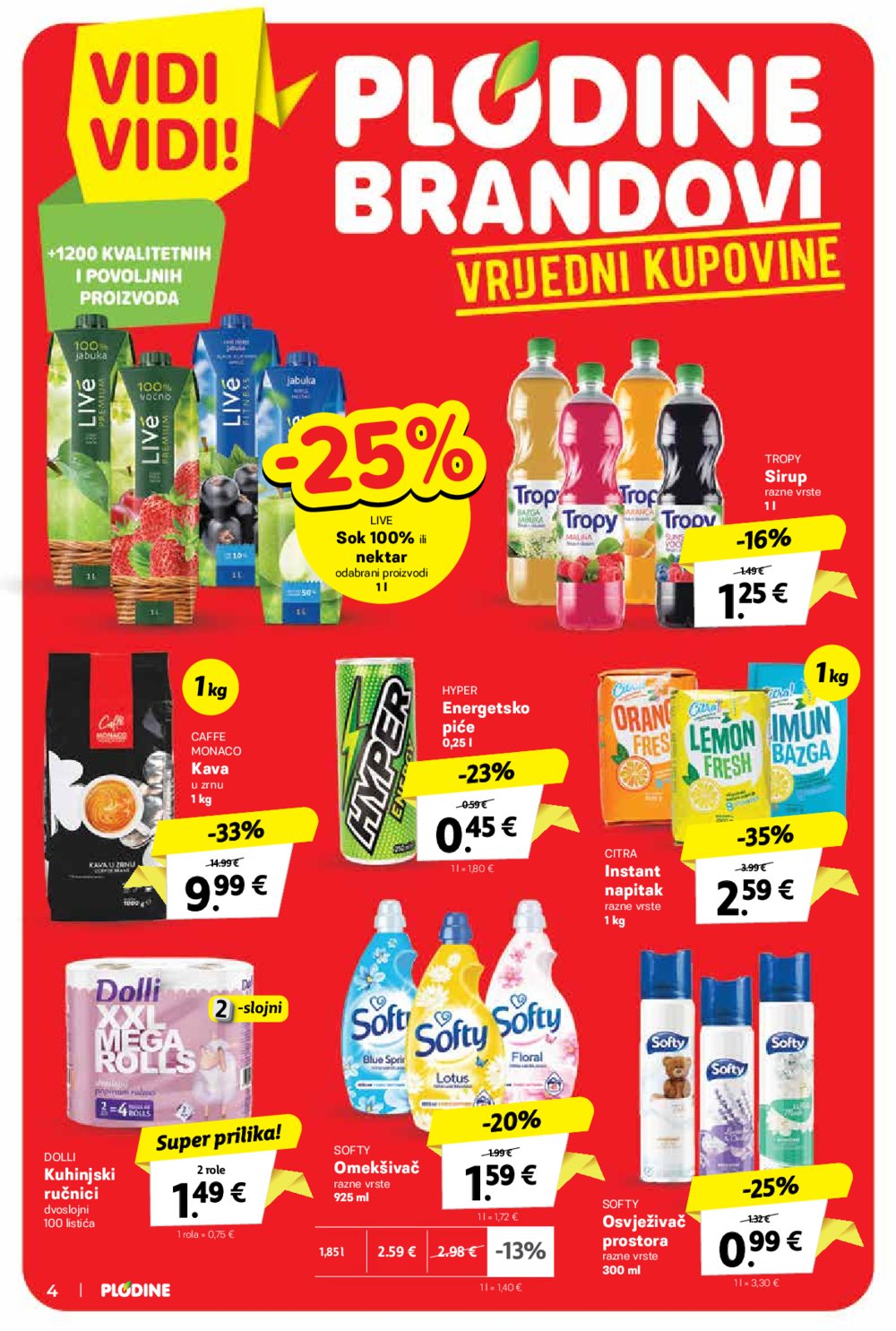 Plodine katalog Akcija 15.01.-21.01.2025.