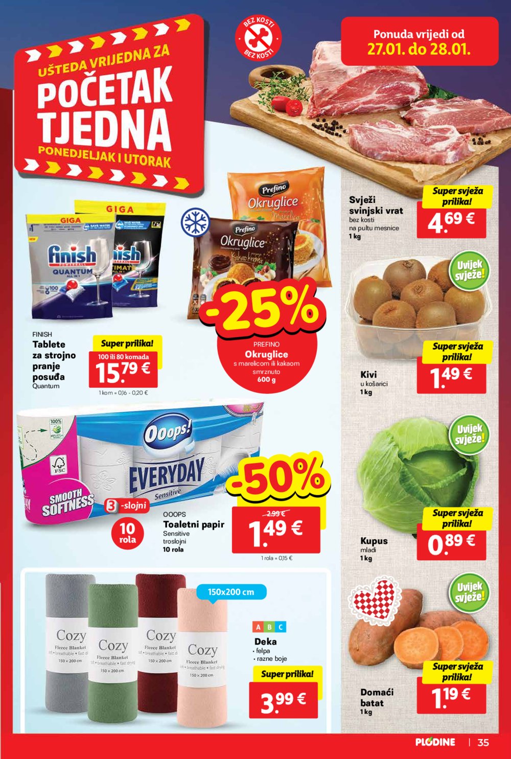 Plodine katalog Akcija 22.01.-28.01.2025.