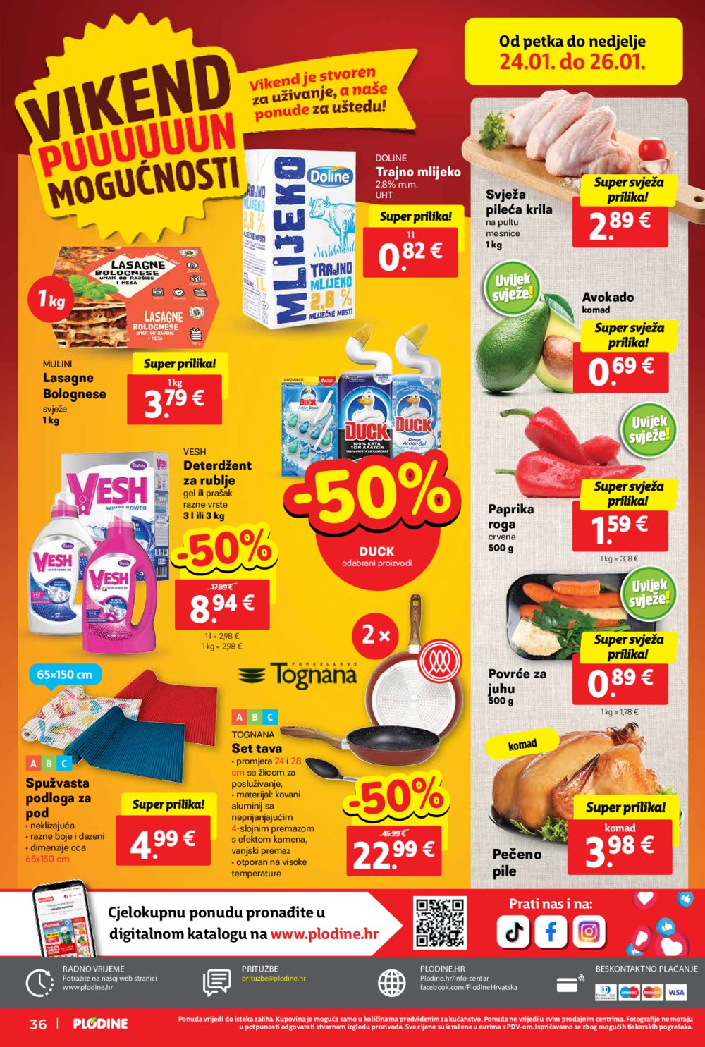 Plodine katalog Akcija 22.01.-28.01.2025.