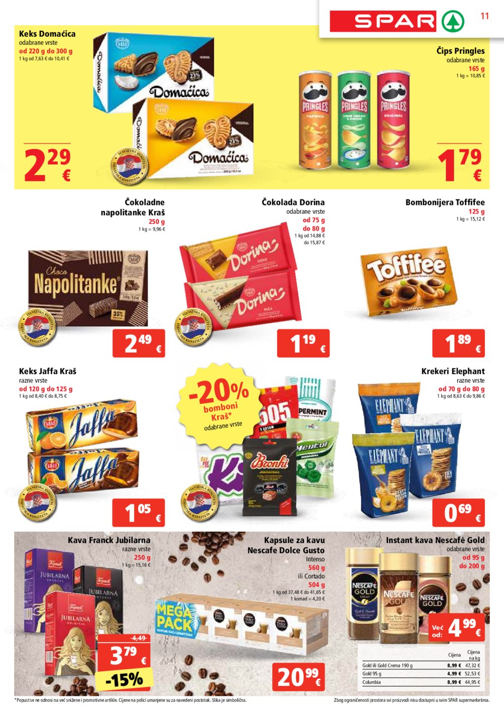 SPAR katalog Akcija 15.01.- 21.01. 2025.