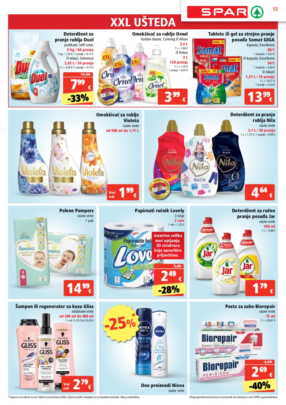 SPAR katalog Akcija 15.01.- 21.01. 2025.