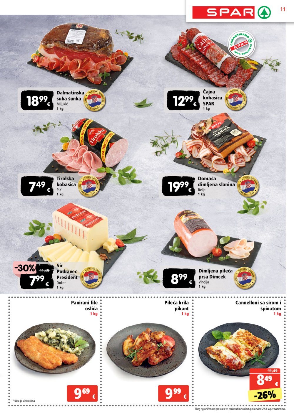 SPAR katalog Akcija 22.01.- 28.01. 2025.