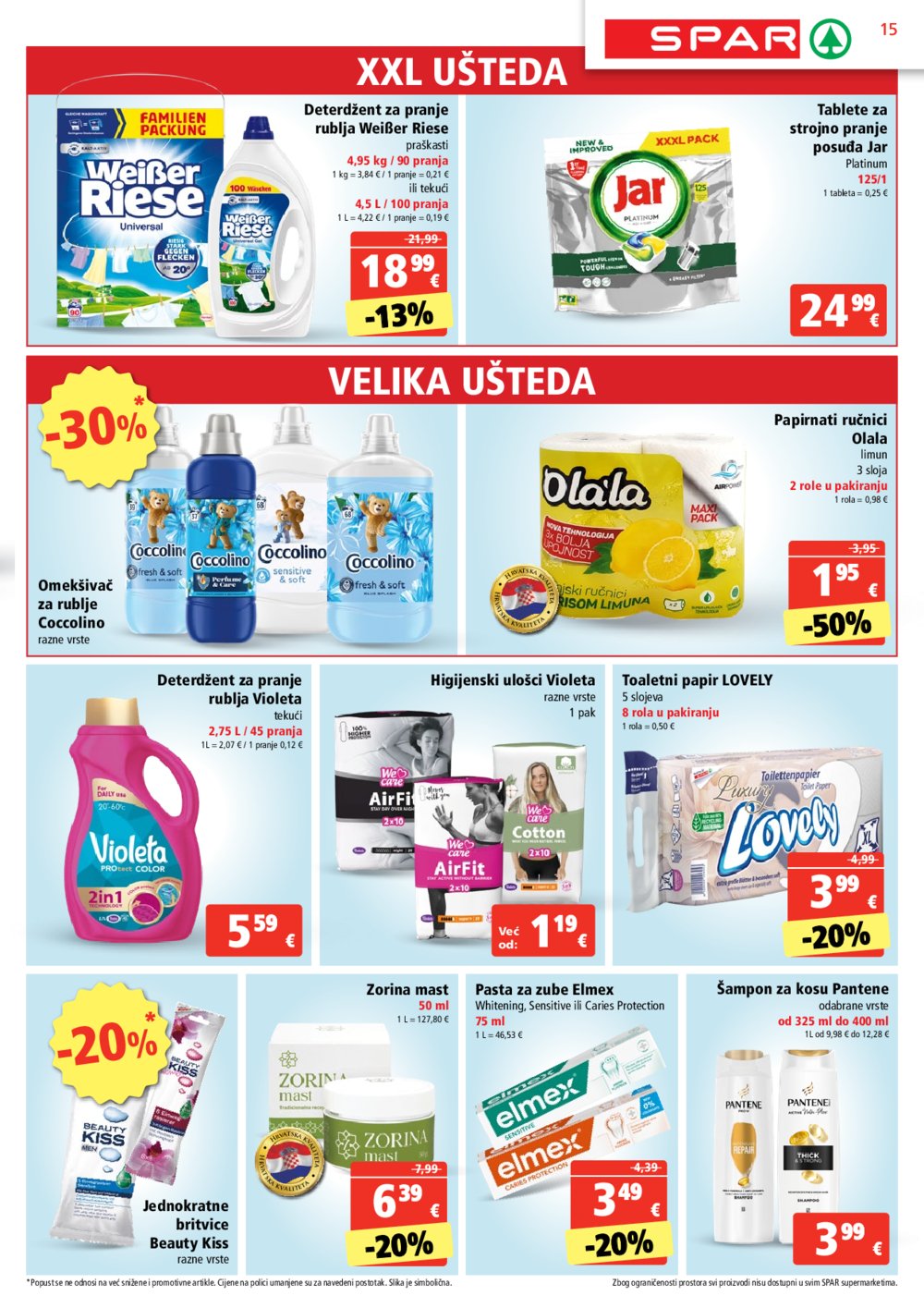 SPAR katalog Akcija 22.01.- 28.01. 2025.